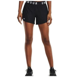 Under Armour Play Up sportliche lockere feuchtigkeitsableitende Damenshorts schwarz Large - Bild 1 von 11