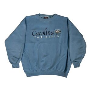 Vintage 90s North Carolina Tar Heels Crewneck Sweatshirt Size XL Embroidered