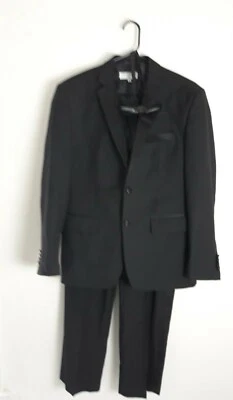 Vinci Suit/ Tuxedo And Vesuvio Napoli Vest With BowTie Black Mens - Image 1 of 4