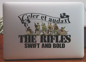 The Rifles Regiment Swift and Bold British Army Sticker Armed Forces Decal - Picture 1 of 4