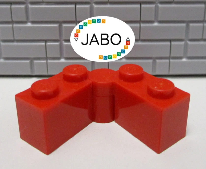 ( i2/22) LEGO 3830c01 Charnière 3831 3830 rouge 590 6989 10024 376 6037 10220 - Photo 1/1