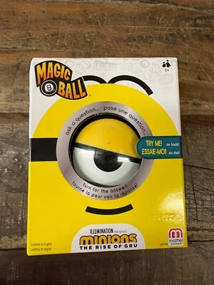 Magic 8 Ball Minions Illuminations Minions The Rise of Gru NUEVO EMBALAJE DAÑADO Foto 1 de 3