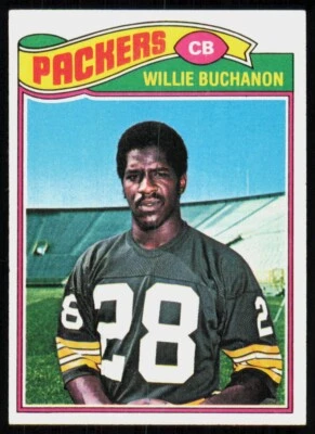 1977 Topps Willie Buchanon Green Bay Packers #402 - Image 1 of 2