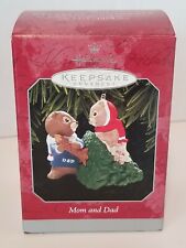 Hallmark Keepsake Ornament 1998 Mom & Dad Beavers Family Collectible