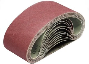 25PCS 4 x 24 inch Sanding Belts 150 240 400 800 Grit Belt Sander Sandpaper - Picture 1 of 7