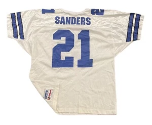 Dallas Cowboys Deion Sanders Jersey XL Mens Wilson White - Picture 1 of 7