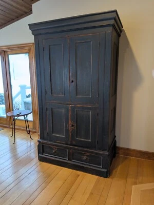 Столовая шкаф антикварная репродукция стиль кантри - Изображение 1 из 4