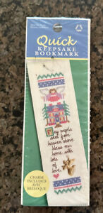 Janlynn Bless Our Home Quick Keepsake Bookmark Cross Stitch Kit