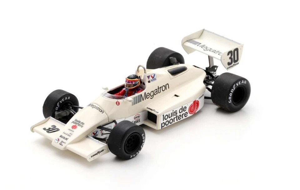 Arrows A6 Thierry Boutsen #30 Detroit Gp 1983 S5788 Spark 1/43 F1 Formula 1