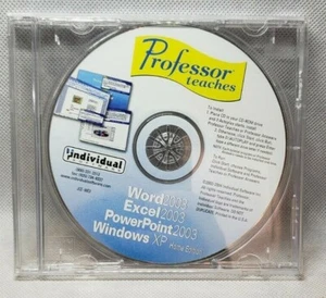 Professor Teaches Word 2003 Excel 2003 Powerpoint 2003 CD Windows XP Edition - Picture 1 of 1