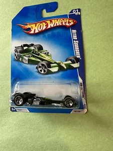 Hot Wheels HW Designs Nitro Scorcher DARK Green 2009 Version NIB - Picture 1 of 1