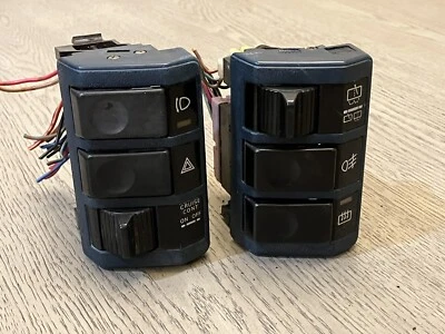 1984-1989 Nissan 300ZX Dash Pods Headlight Hazard Cruise Wiper Fog Switch Set - Image 1 of 4