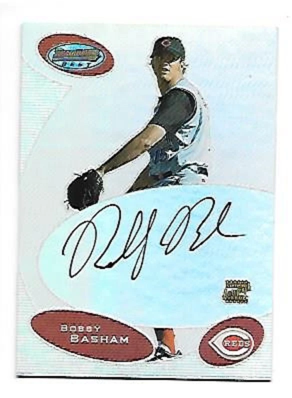 BOBBY BASHAM 2003 BOWMAN'S BEST AUTOGRAPH #BB-BWB FREE COMBINED S/H - Image 1 of 1