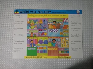GeoSafari Electronic Learning Game Replacement Card Reading Games #9&10 EI 8726 - Picture 1 of 2