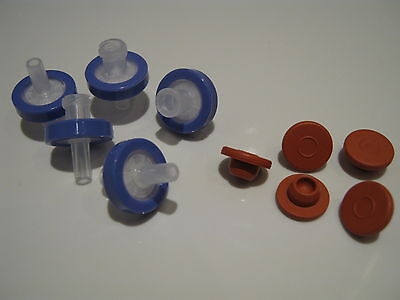 Syringe Filter & Injection Port Kit For Mushroom Liquid Culture & Spawn Jar Lids • 7.99£