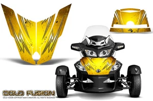 CAN-AM BRP SPYDER RT 2010-2019 HOOD GRAPHICS KIT CREATORX CFYB - Picture 1 of 1