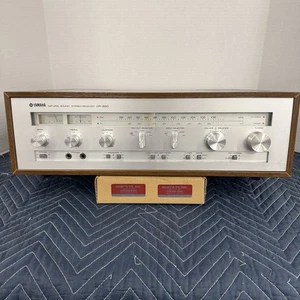 YAMAHA CR-620 VINTAGE AM/FM STEREO RECEIVER - SERVICED - CLEANED - TESTED - Picture 1 of 12