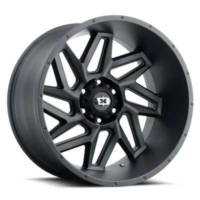 Vision Off-Road Wheels 361 22x14 -76 Satin Black 6x139.7 6x5.5 (QTY 4) Foto 1 de 4