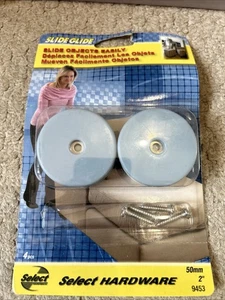 50mm Furniture Slide Glides Castors PTFE Teflon Large Move & Slide Easily - Picture 1 of 2