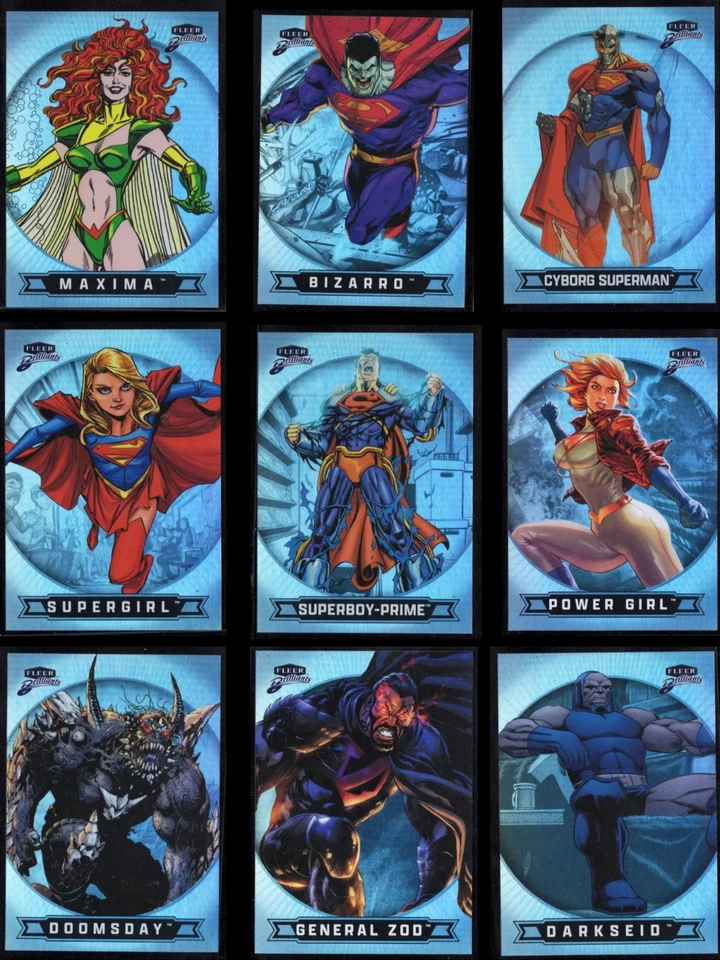 2025 Fleer Brilliants: SUPERMAN - Base Set Trading Cards (Choose Your Card) - Image 1 of 1