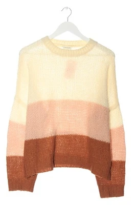 VILA Jersey de punto Mujeres Jersey Talla EU 38 marrón-nude-crema look casual - Imagen 1 de 4