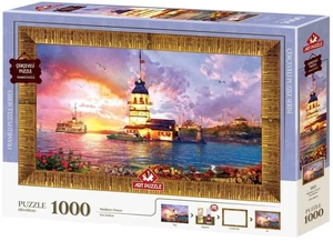 NEW Art Puzzle Jigsaw Puzzle 1000 Pieces with Frame and Glue 15+ 5665 The Maiden - Imagen 1 de 3