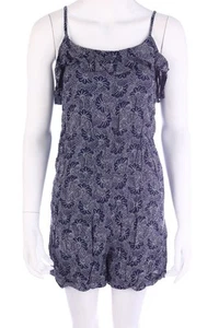 C&A Playsuit estampado de flores S azul oscuro - Imagen 1 de 5