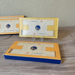 NUOVO Golden State Warriors Replica Basketball Mini Court 2/25 Chase Center SGA - Foto 1 di 7
