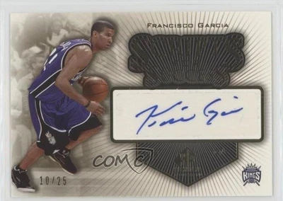 2005-06 SP Signature Edition Gold /25 Francisco Garcia #SS-FG Rookie Auto RC - Image 1 of 2