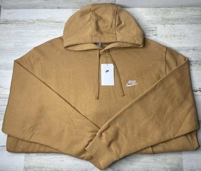 Nike Sportswear Club Pullover Polar Sudadera con Capucha Tostado BV2654-224 Para hombres Talla: XLT ¡NUEVO CON ETIQUETAS! Foto 1 de 4