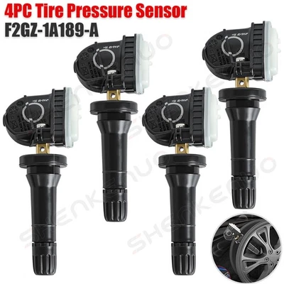 4x sensores de pressão de pneus TPMS para 2018-2021 Ford Ecosport / Explorer 2016-2019 - Imagem 1 de 4