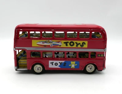 Doppeldecker Bus Spielzeug MF 844 London Weißblech - Bild 1 von 4