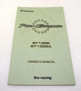 original Honda ST 1300, 2007 edition, driver's manual, owner's manual - Picture 1 of 1