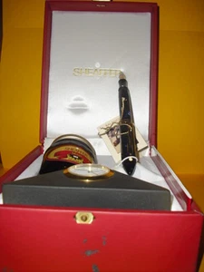SHEAFFER BALANCE STILOGRAFICA MILLENIUM EDITION GIFT SET-CLOCK - Bild 1 von 1