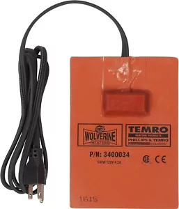 Zerostart 3400034 Silicone Pad Heater 120 Volts 1000 Watts - Picture 1 of 3