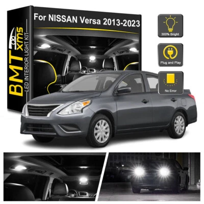 8x Interior LED Light Bulbs Reverse License Plate For Nissan Versa 2013-2023 - Image 1 of 4