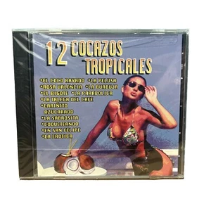 "12 Cocazos Tropicales" Various Artists 1997 Discos Sabinas Banda R15 Sealed Cd - Imagen 1 de 2