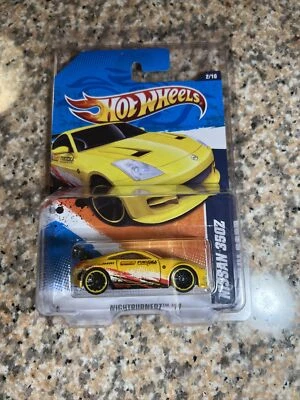 2011 Hot Wheels “ERROR” Nissan 350 Z 112/244 NightBurnerz ‘11 “Spoiler Error”￼￼ - Image 1 of 4