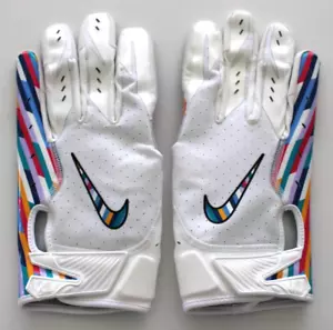 Nike NFL Crucial Catch Vapor Jet 5.0 Football Gloves XL - Picture 1 of 3