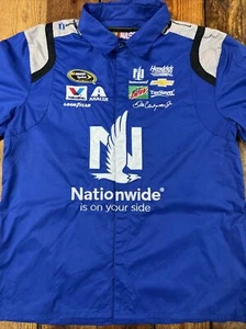 XL Dale Earnhardt Jr #88 NASCAR Pit Crew Button Up Shirt Nationwide Embroidered - Picture 1 of 10