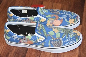 size 11.5 NEW Vans Off The Wall Mens X Disney Jungle Book Classic Slip-On Shoes - Picture 1 of 11