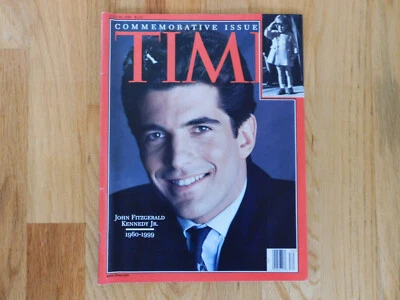 Time Magazine Commemorative JFK Jr. John F Kennedy Jr. 7/26/1999 - Image 1 of 4