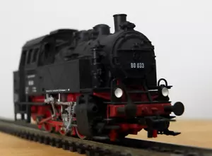Roco 43208 HO gauge BR 80 Steam locomotive DB black livery - Picture 1 of 14