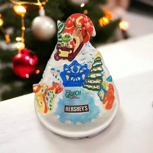 2000 Grinch Bonboniere Weihnachten Hershey's Schokoladenhalter - Bild 1 von 13
