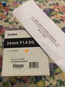 Sigma  24mm f1.4 DG HSM Art Lens - SONY E Mount