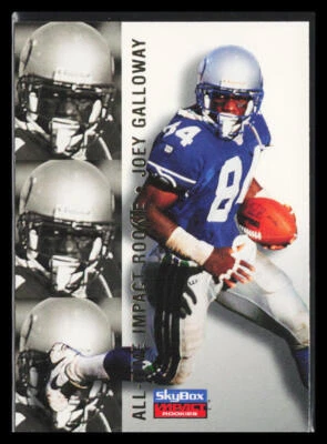 1996 SkyBox Impact Rookies Joey Galloway #82 - Image 1 of 2
