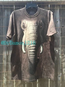 NEU The Mountain 3D Elefantengesicht Kinder Erwachsene T-Shirt 100% Baumwolle -- Ausverkauf  - Bild 1 von 5