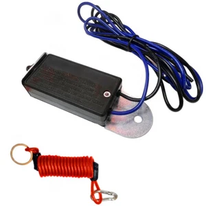 Electric Breakaway Switch Coiled Cable Fit for Trailer Caravan Camper& - Zdjęcie 1 z 4