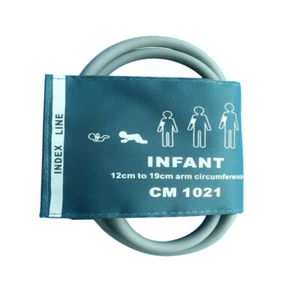 New Infant Arm Double Tube Blood Pressure Replacement Cuff for Patient Monitor - Picture 1 of 5