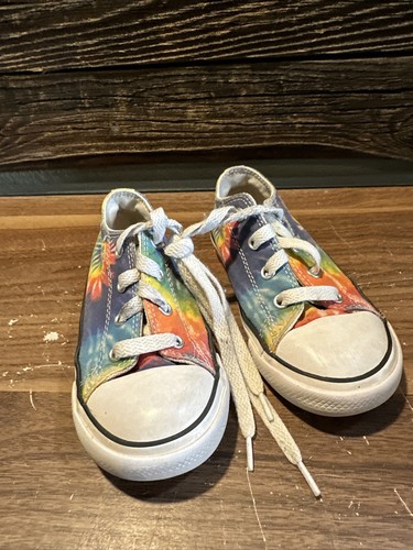 Scarpe Converse All Star Youth taglia 9 tie dye